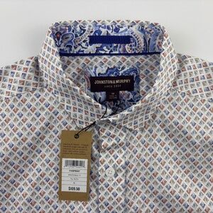 Johnston and Murphy Button Down Dress Shirt